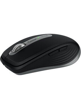 Compact Wireless Mouse for Mac - 8K DPI, Ergonomic Design, Space Grey